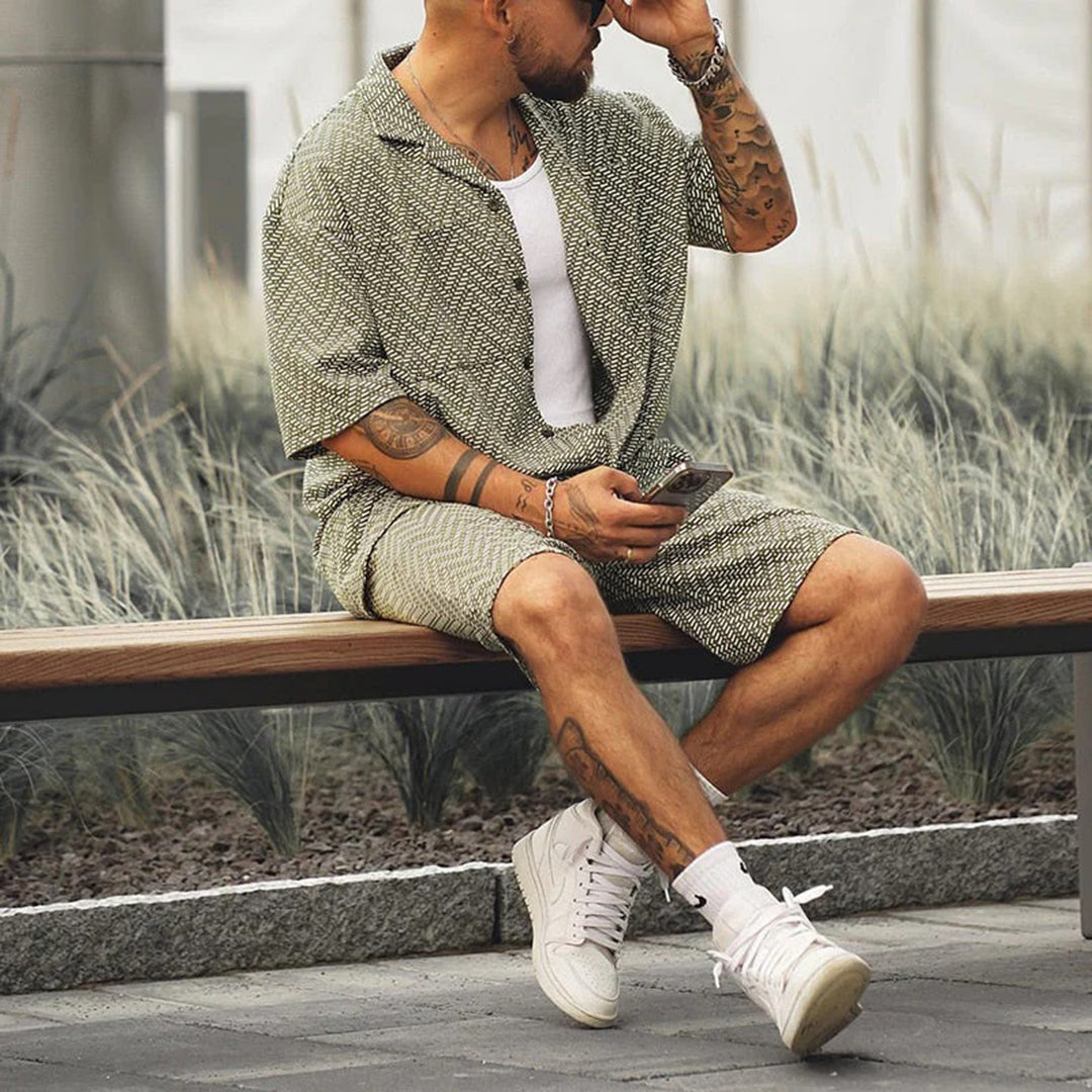 Comfortable Cotton Loungewear Set for Men