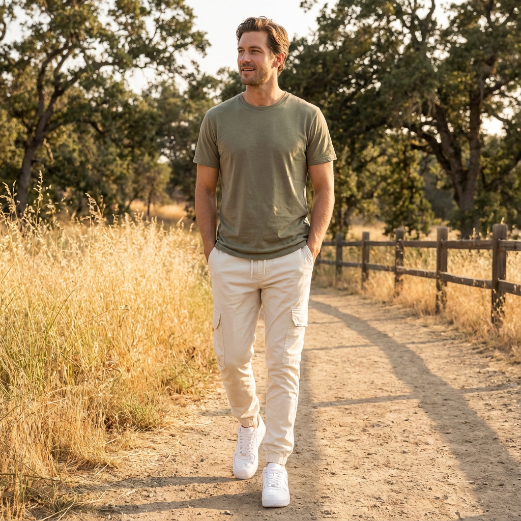 Eric | Men's Slim-Fit Cargo Jogger Pants