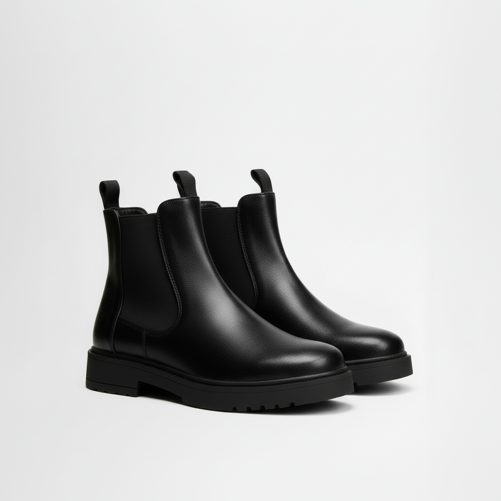 Freya | Women's Chelsea Boots With Chunky Sole And Elastic Panels | Timeless