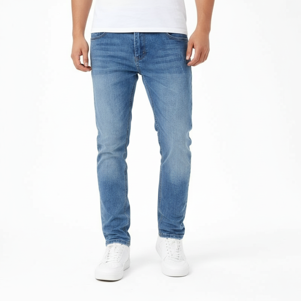George | Men's Tapered Jeans With Slim Fit And Classic Pockets | Versatile