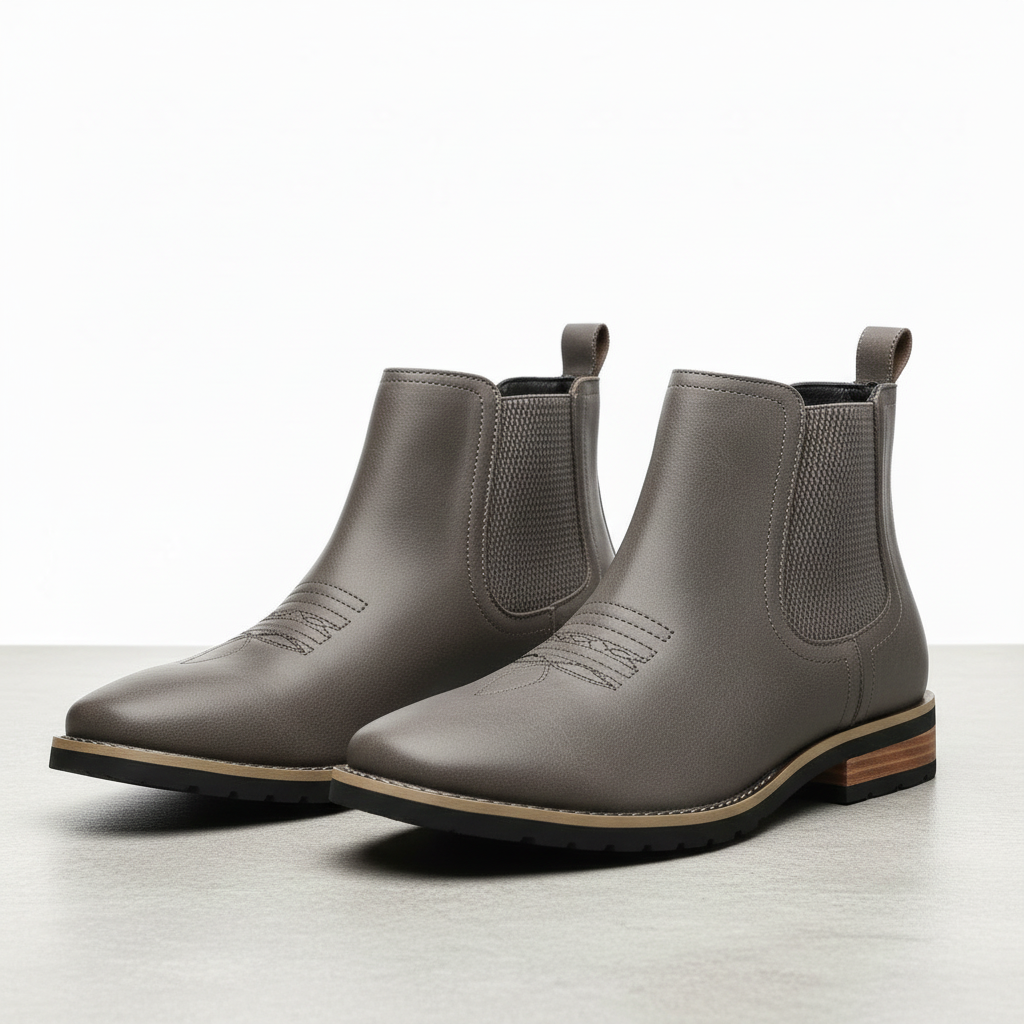 Harry | Men's Chelsea Boots With Elastic Panels And Pull Tab | Vintage