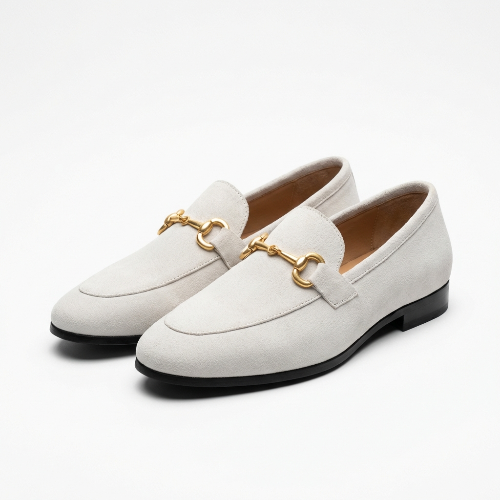 Harry | Men's Loafers With Metal Chain Detail And Slip-On Design | Refined