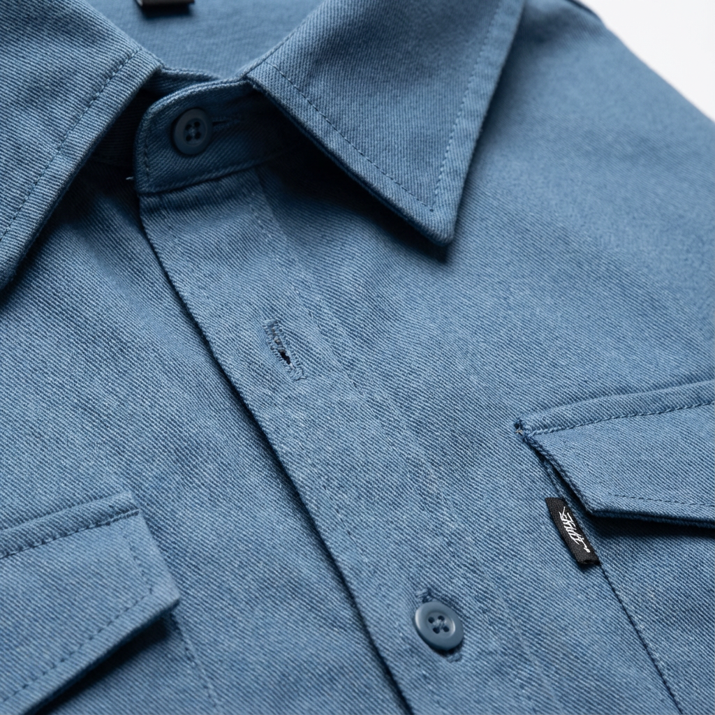 Harry | Men's Overshirt With Chest Pockets And Button-Up Design | Laid-Back