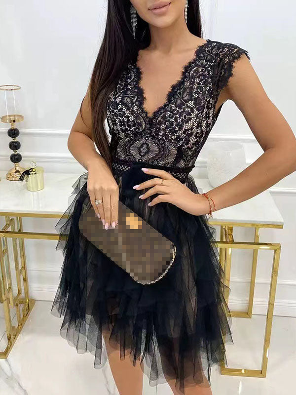 STATEMENT MINI COCKTAIL SUMMER DRESS FOR WOMEN