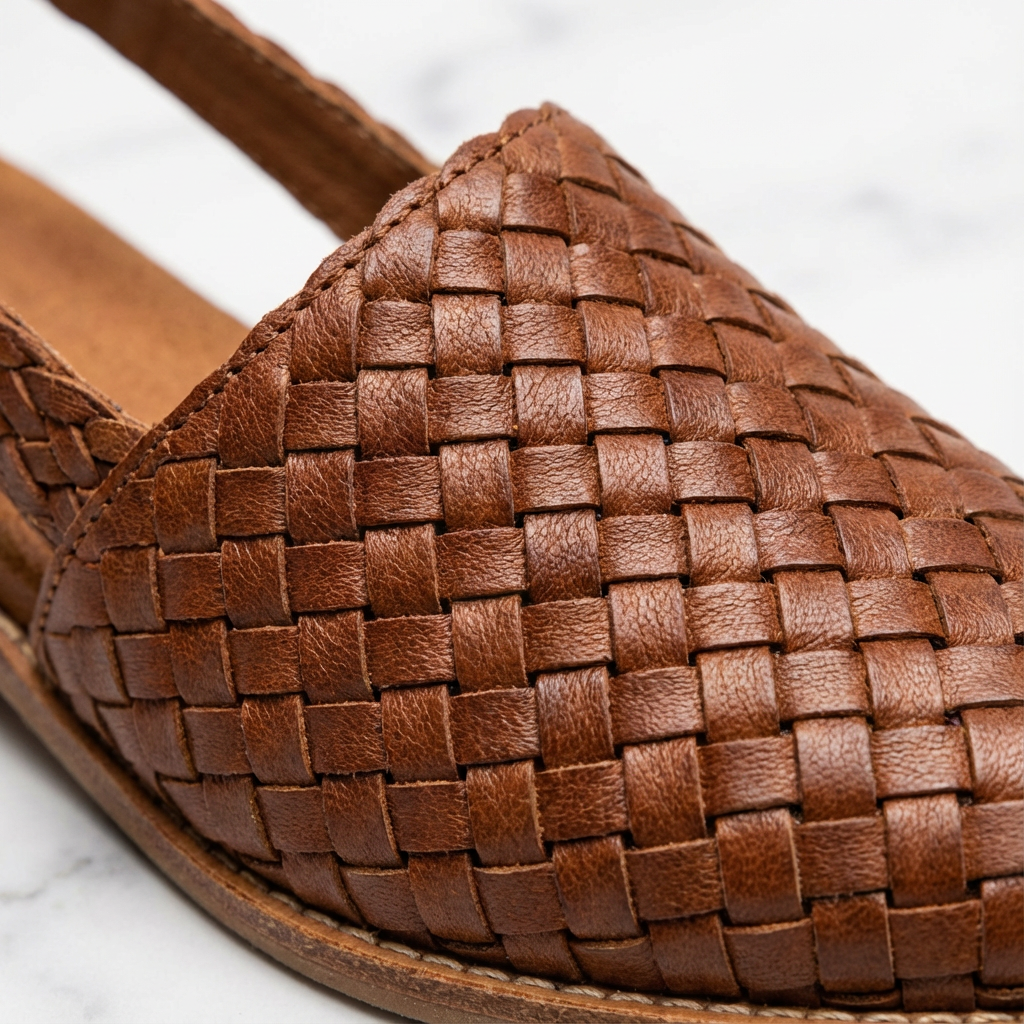 Isla | Women's Slingback Flats With Buckle Design And Adjustable Strap | Casual