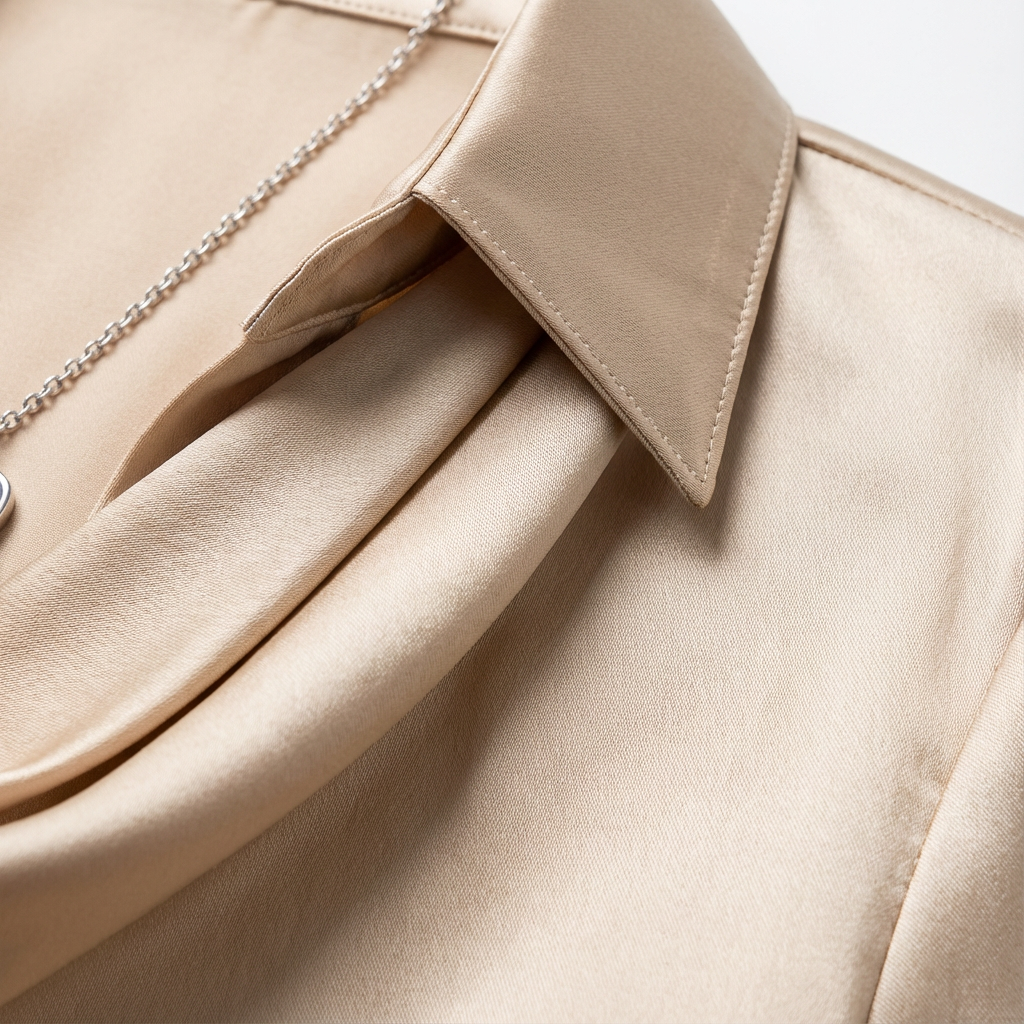 Ivy | Women's Long Sleeve Cowl Neck Blouse