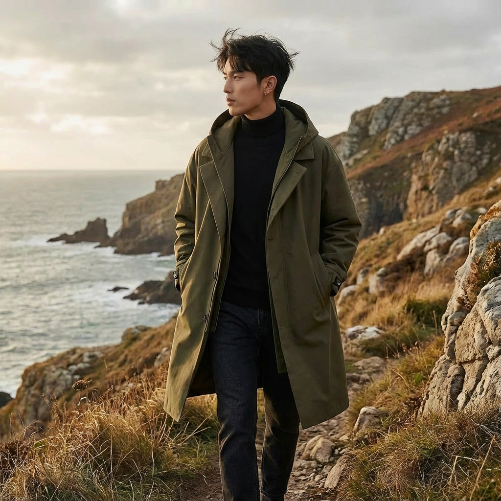 Jordan | Men's Hooded Long Coat