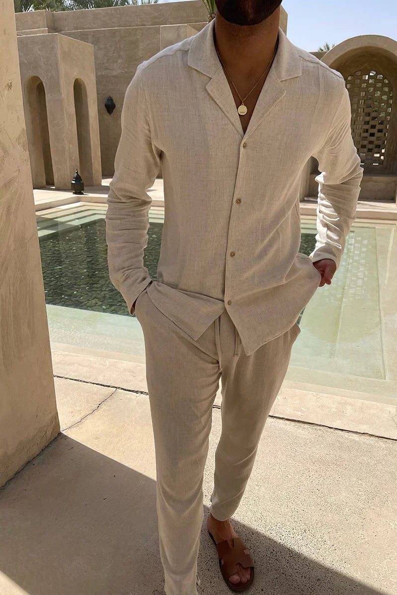 Comfortable Linen Summer Set for Men