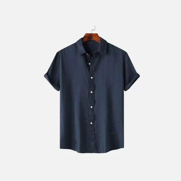 Classic Linen Button Down Shirt for Men