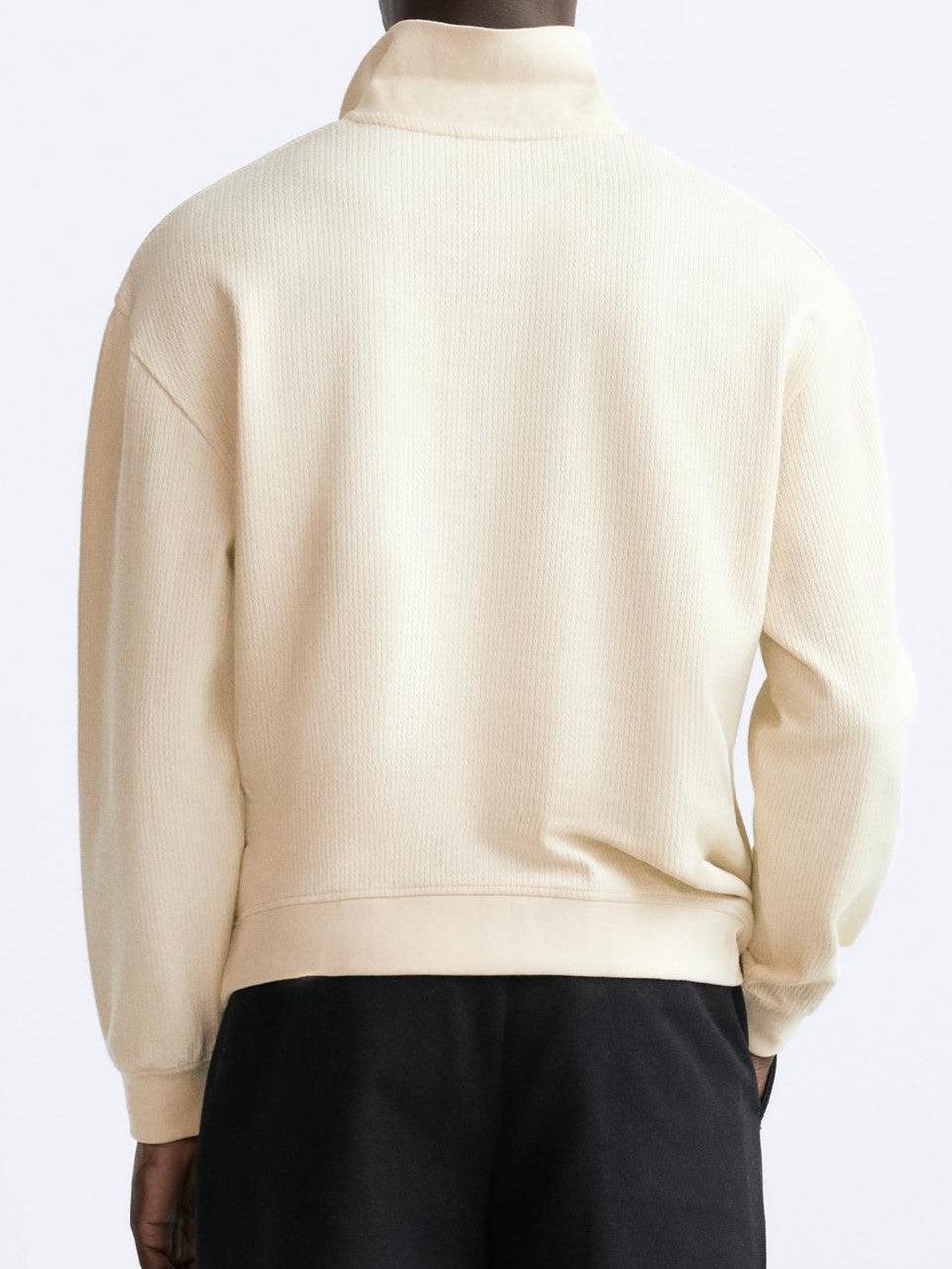 Men's Old Money Long Sleeve Cotton Polo Shirt