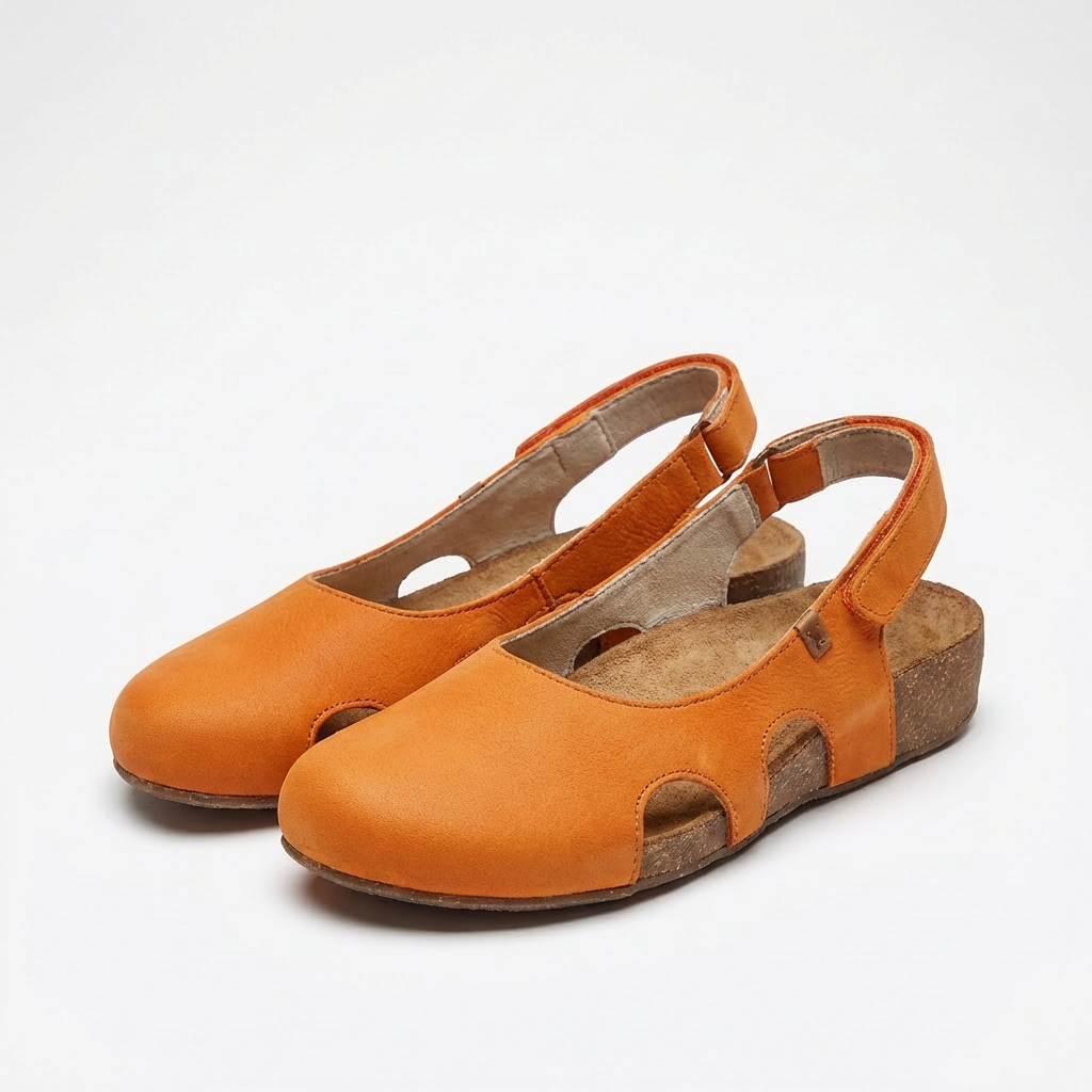 Luna | Women's Mary Jane Flats With Ankle Strap And Rounded Toe | Vintage