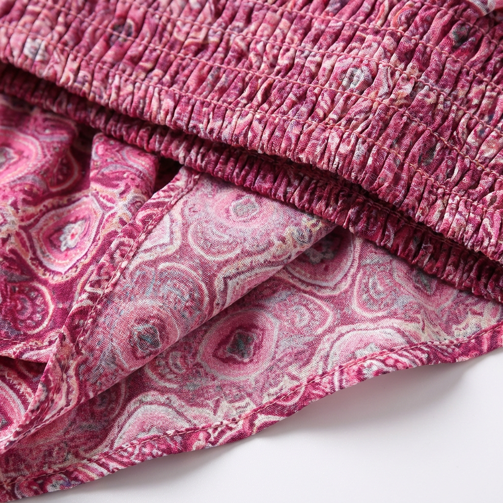 Luna | Women's Mini Skirt With Tiered Ruffles And Flared Hem | Romantic