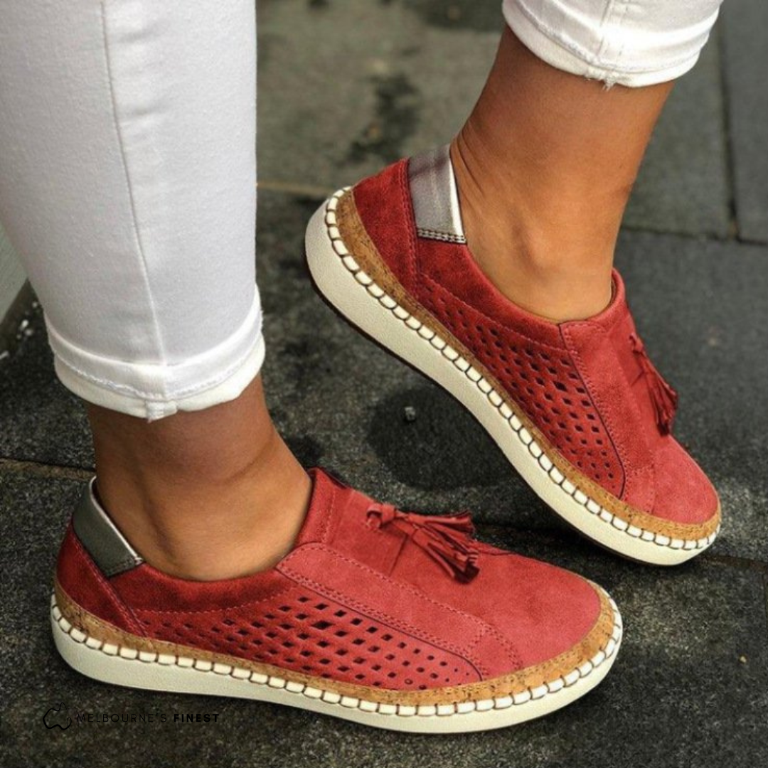 Women's Orthopedic Slip-on Shoes With Breathable Design