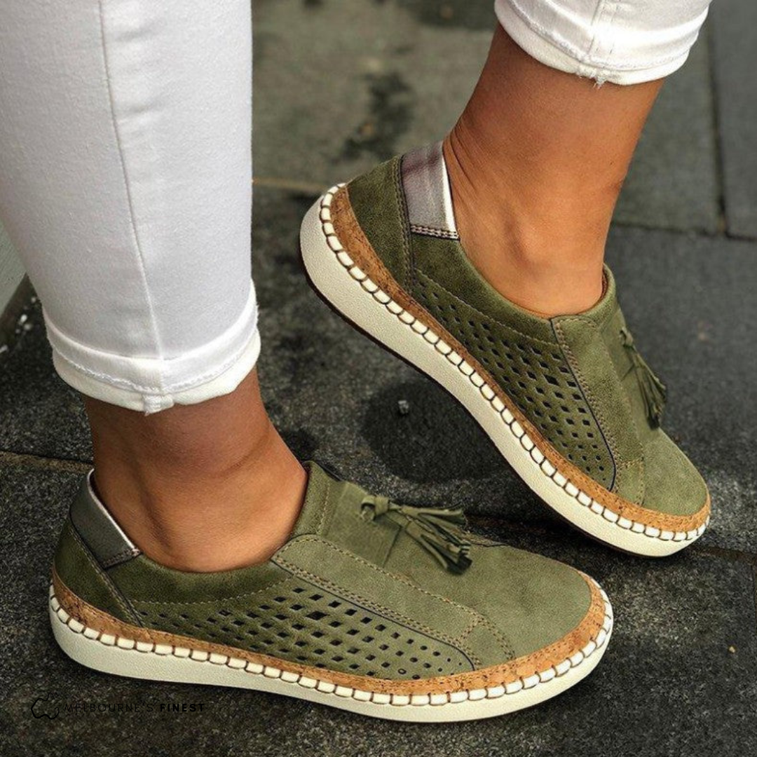 Women's Orthopedic Slip-on Shoes With Breathable Design