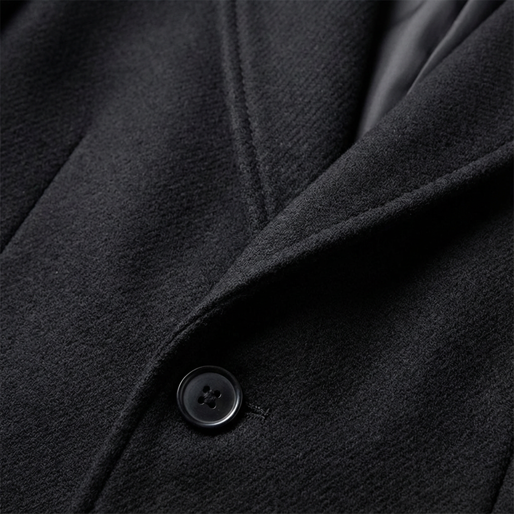 Matthew | Men's Notch Lapel Long Overcoat