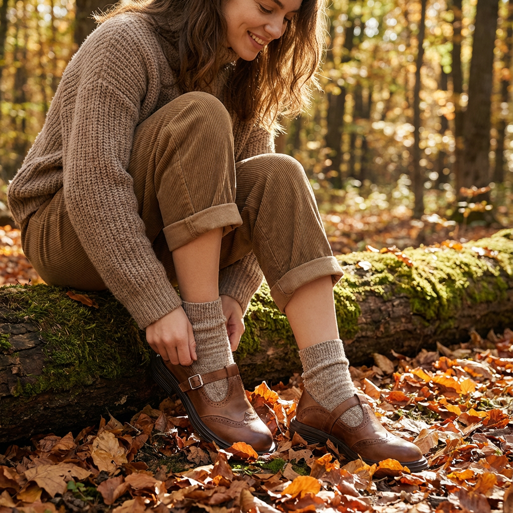 Maya | Women's Mary Jane Platform Buckle Shoes