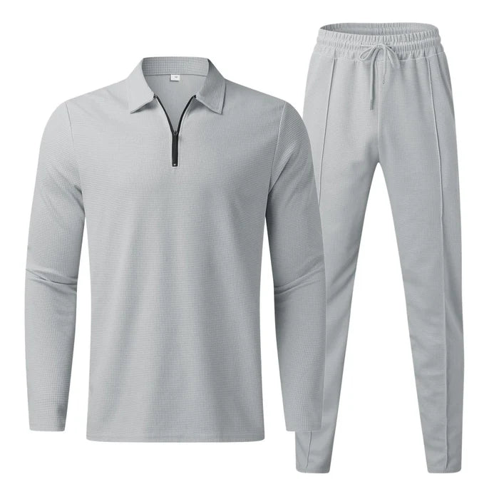 Men’s Casual Tracksuit Set Relaxed Cotton Blend