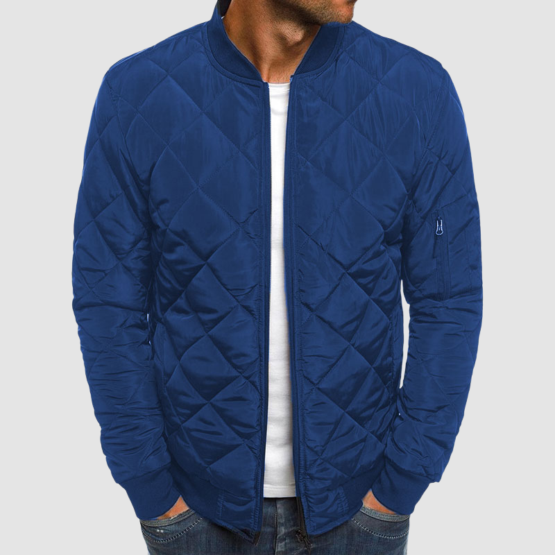 Men’s Jacket With Diamond Quilted | Bomber