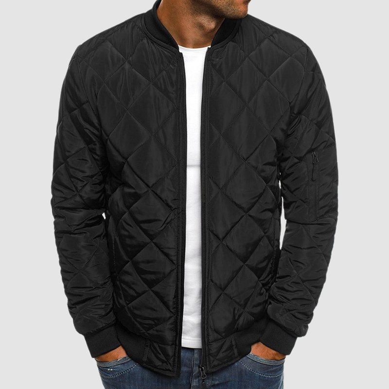 Men’s Jacket With Diamond Quilted | Bomber