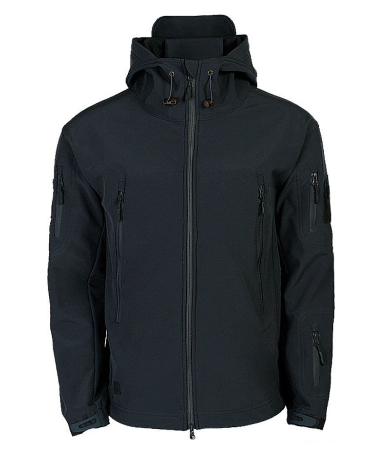Men’s Jacket With Multiple Zip Pockets | Windbreaker