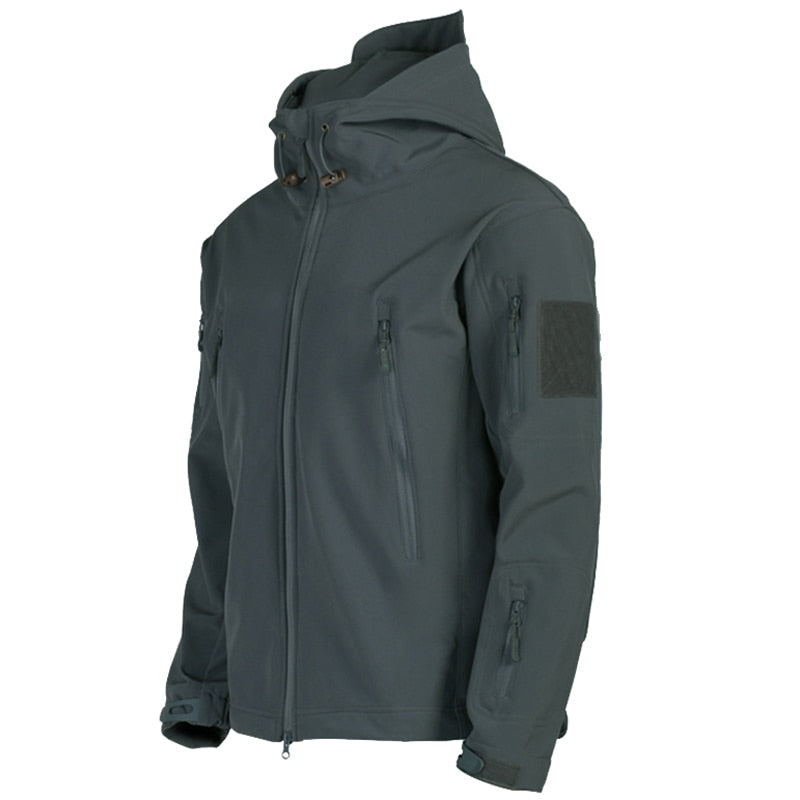 Men’s Jacket With Multiple Zip Pockets | Windbreaker
