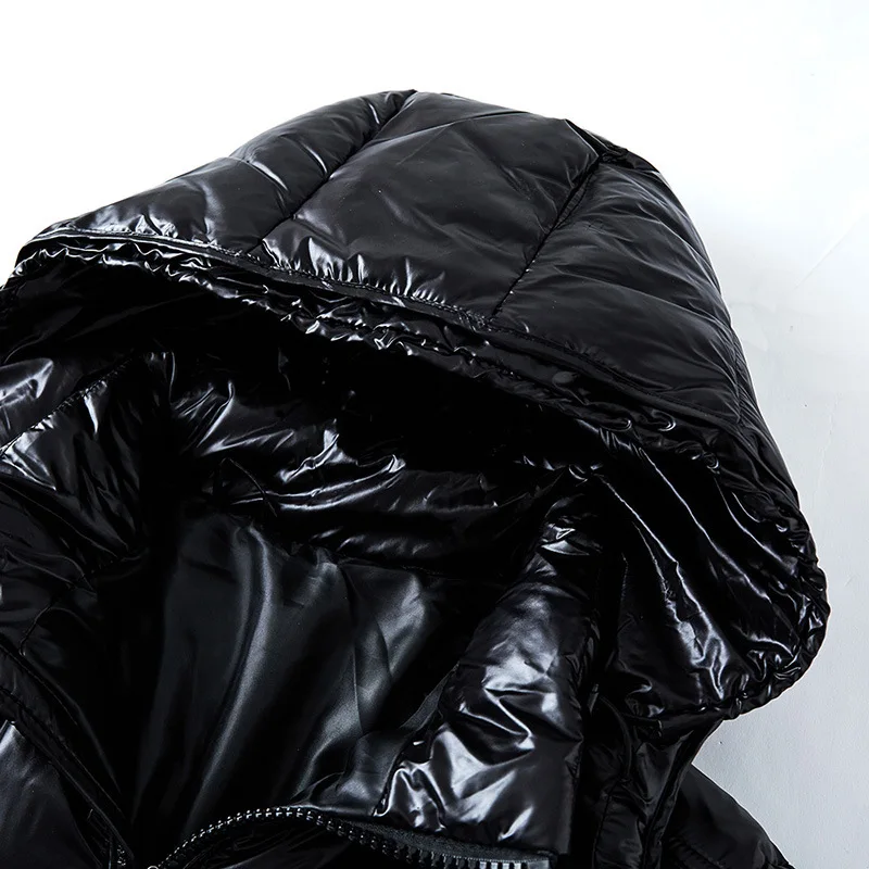 Men's Puffer Jacket With Glossy Finish | Winter