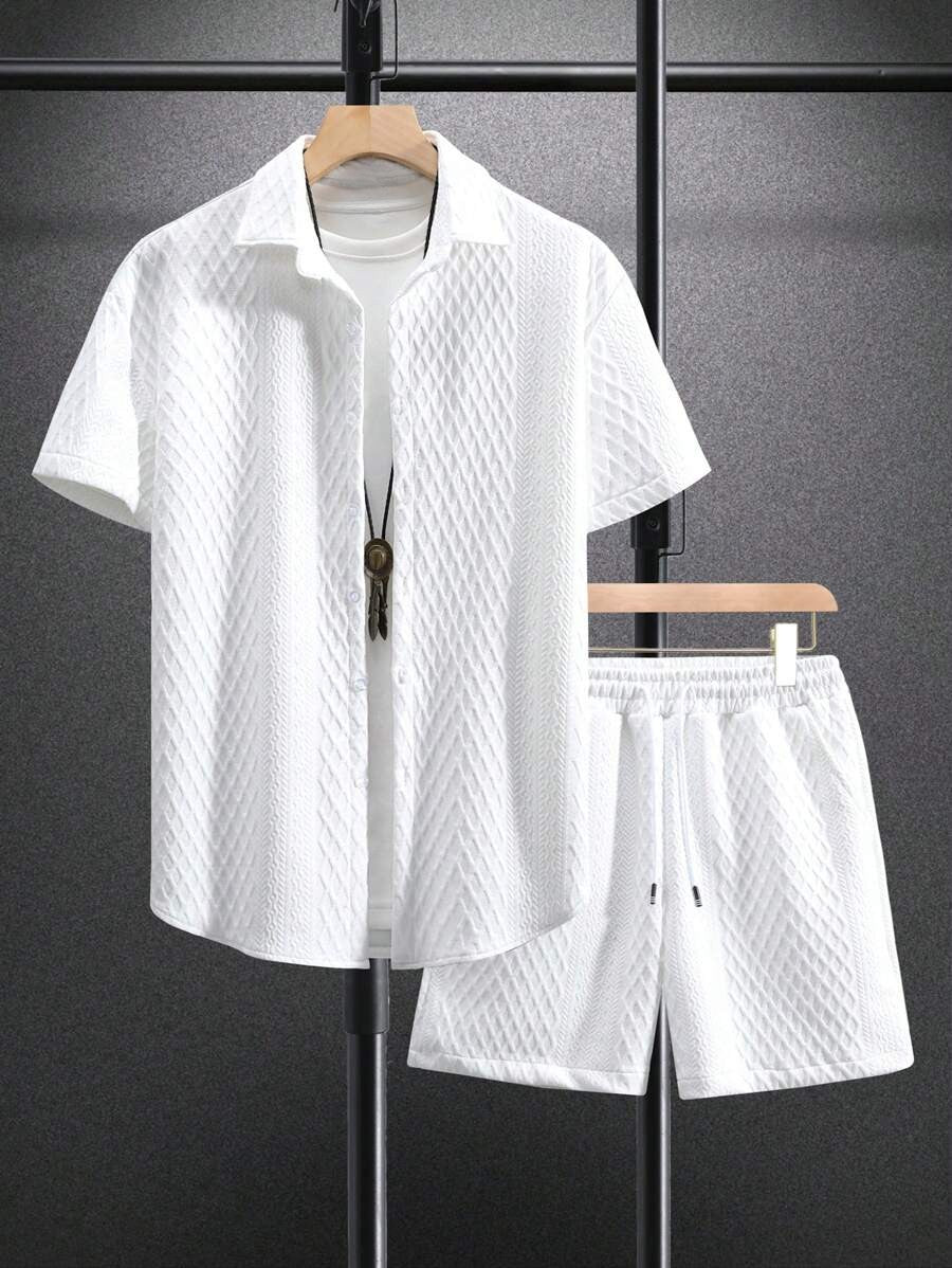 Lightweight Men's Summer Two-Piece Set