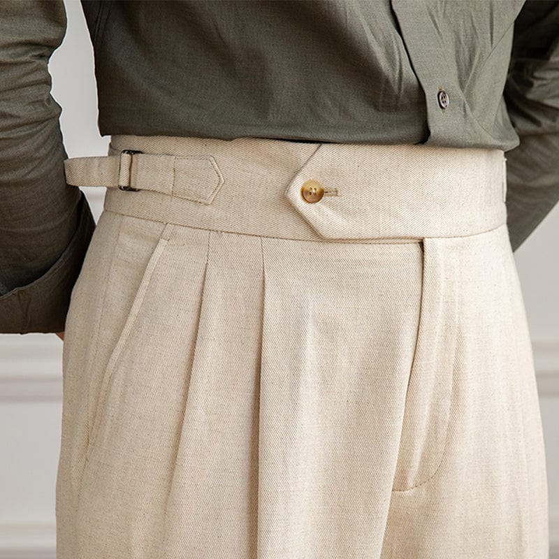 Men's Tailored Pants in Premium Fabric Blend – Sophisticated Fit for Formal and Casual Wear