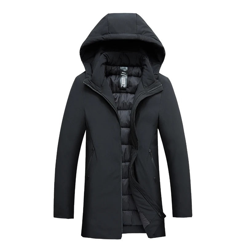 Men’s Winter Coat With Hood | Weatherproof Style
