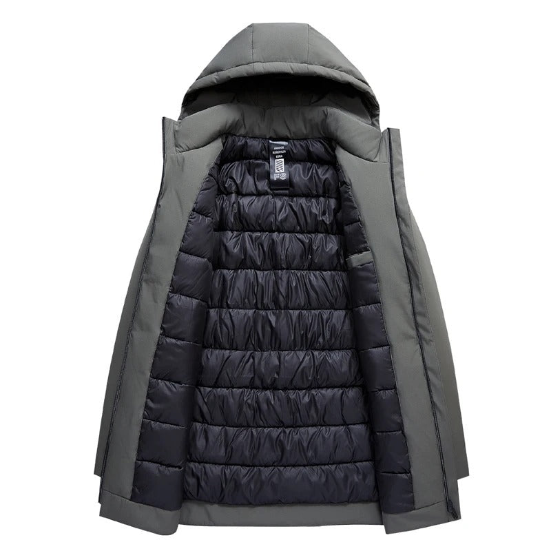 Men’s Winter Coat With Hood | Weatherproof Style