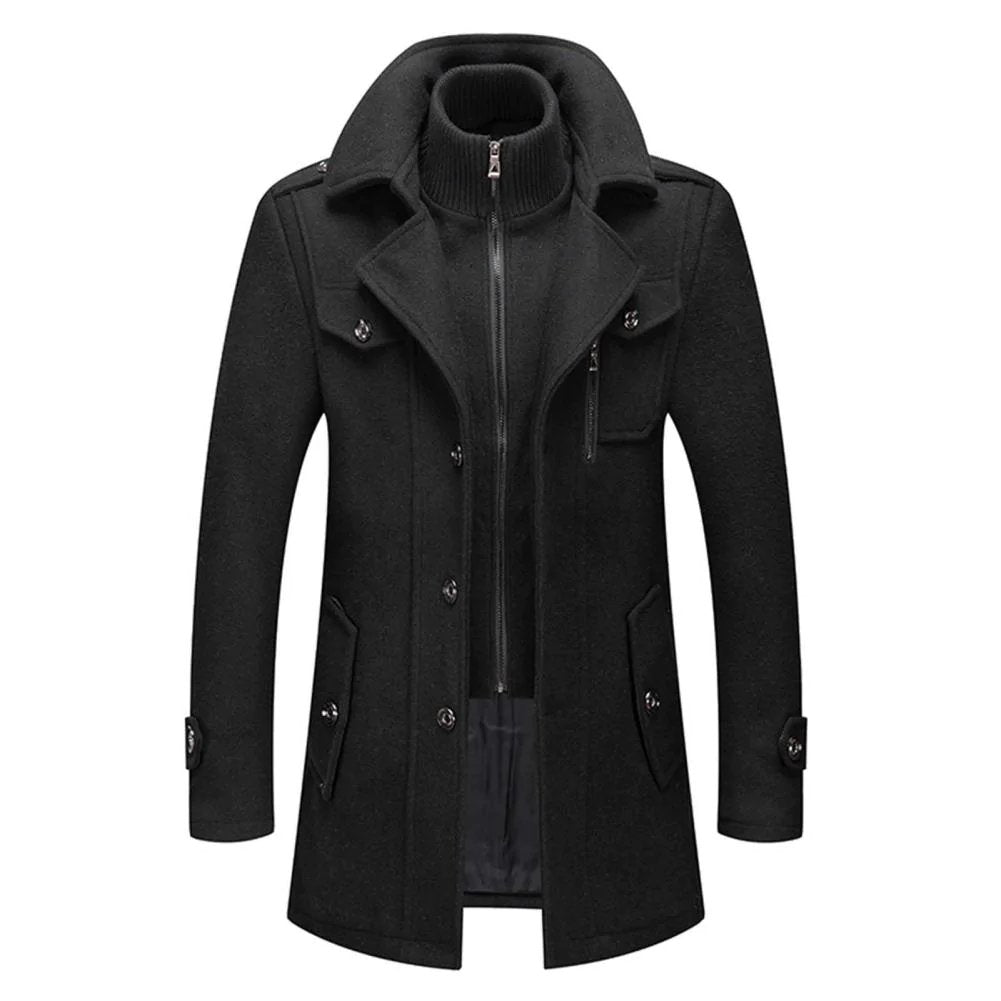 Men’s Winter Coat With Inner Zip Layer | Smart Fit