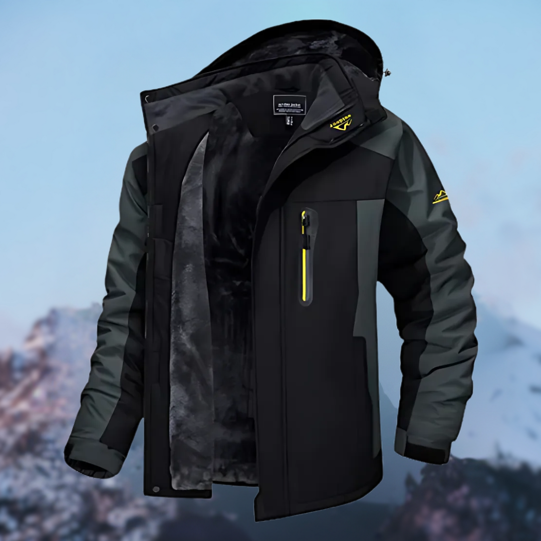 Men's Winter Jacket With Soft Lining | Waterproof