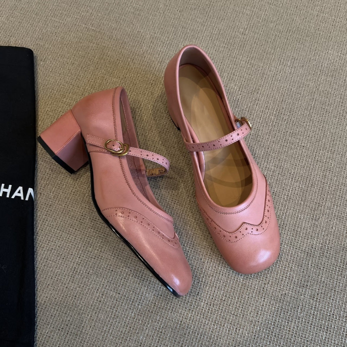 Women's Mary Jane Heeled Shoes