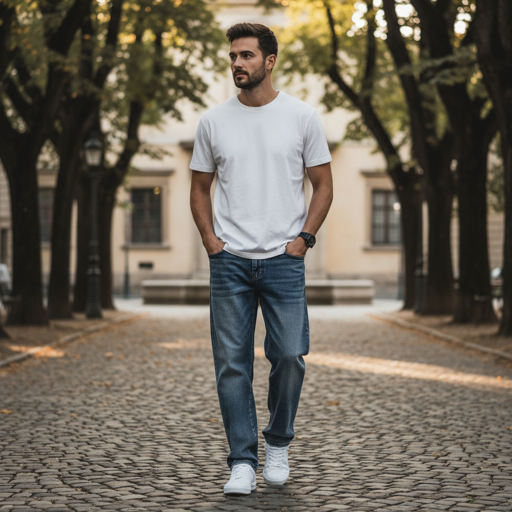 Oliver | Men's Loose Fit Jeans With Straight Leg And Relaxed Cut | Everyday