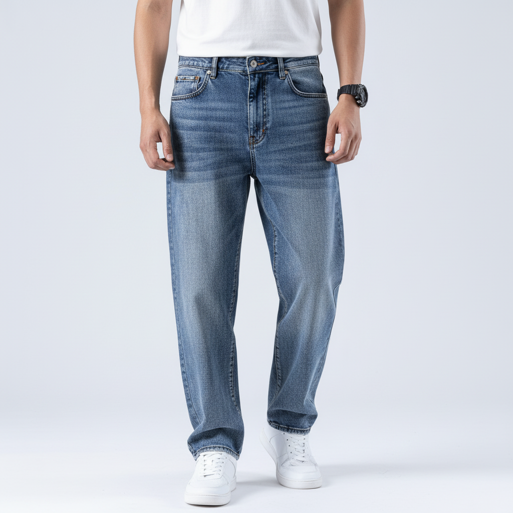 Oliver | Men's Loose Fit Jeans With Straight Leg And Relaxed Cut | Everyday
