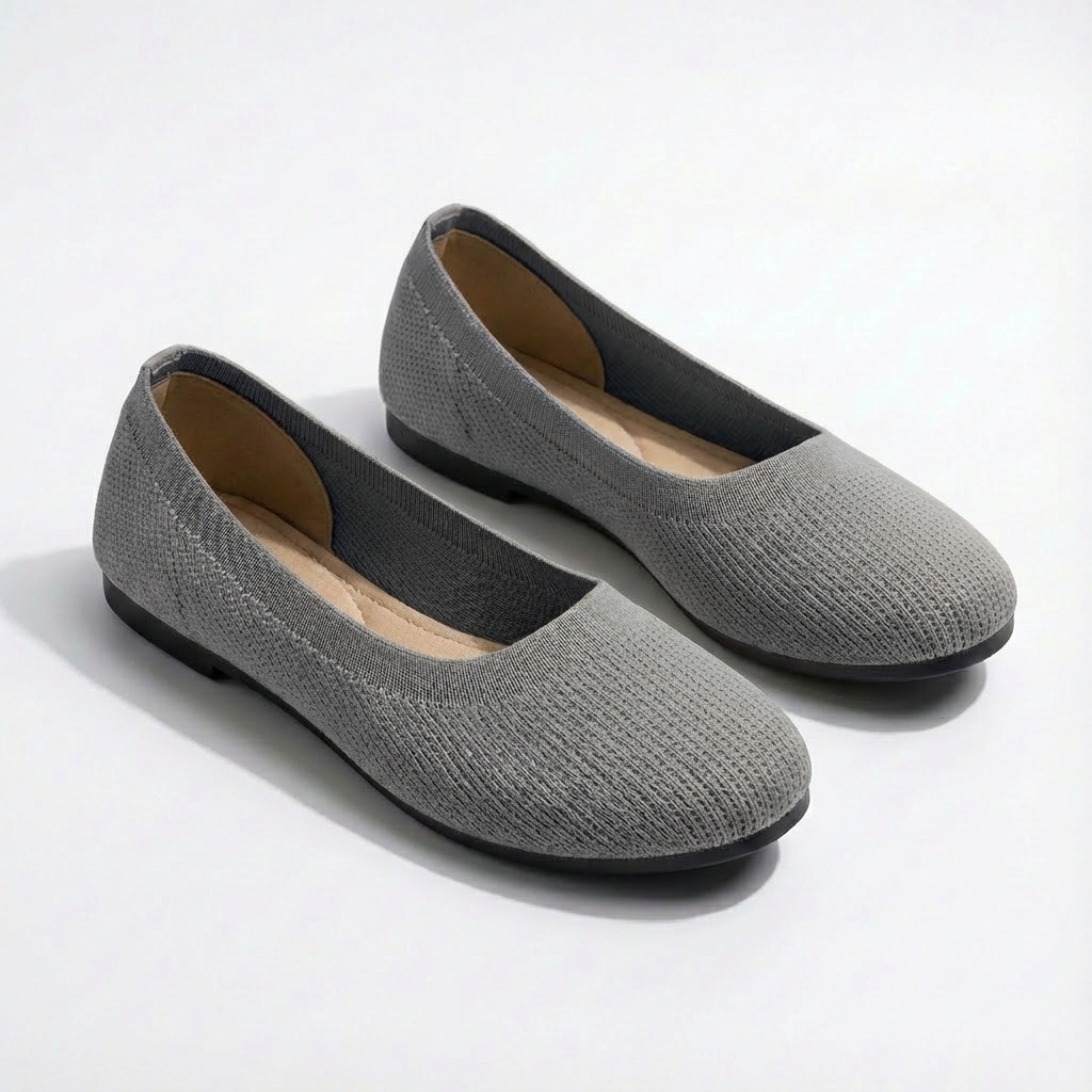 Phyllis | Women's Slip-On Knit Ballet Flats