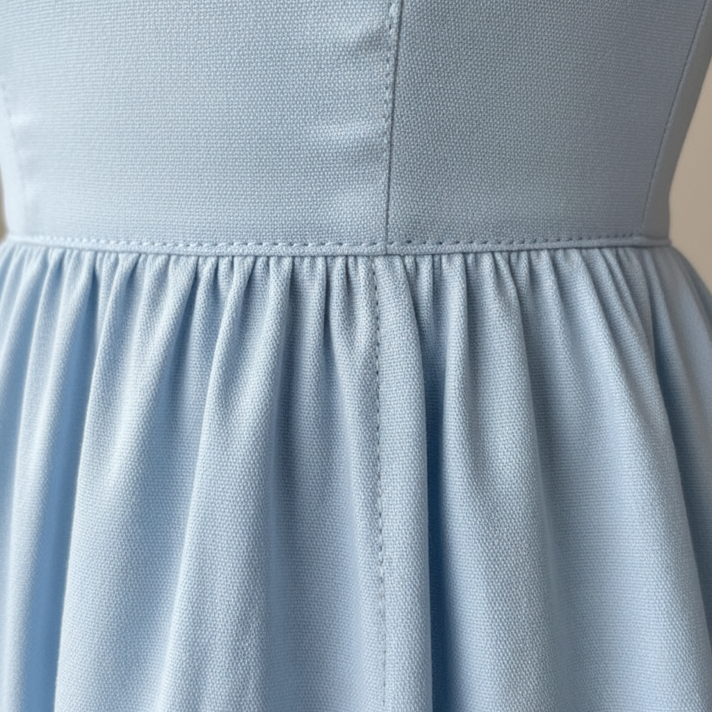 Poppy | Women's A-Line Midi Dress With Fitted Bodice And Full Skirt | Elegant