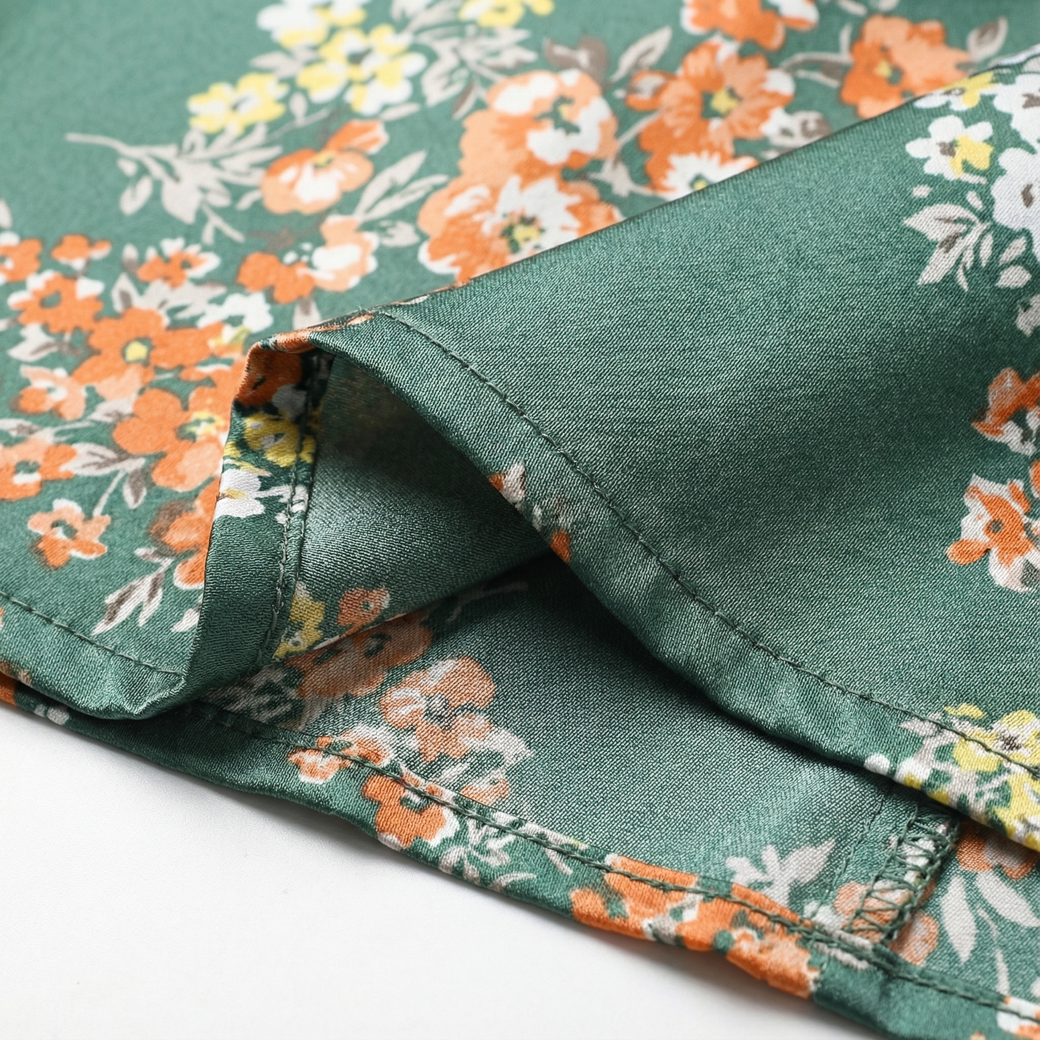 Poppy | Women's Midi Dress With Bow Front And Side Slit | Tropical