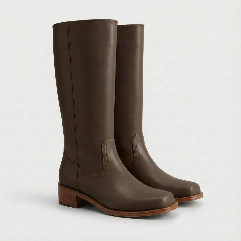 Reagan | Women's Knee High Block Heel Boots