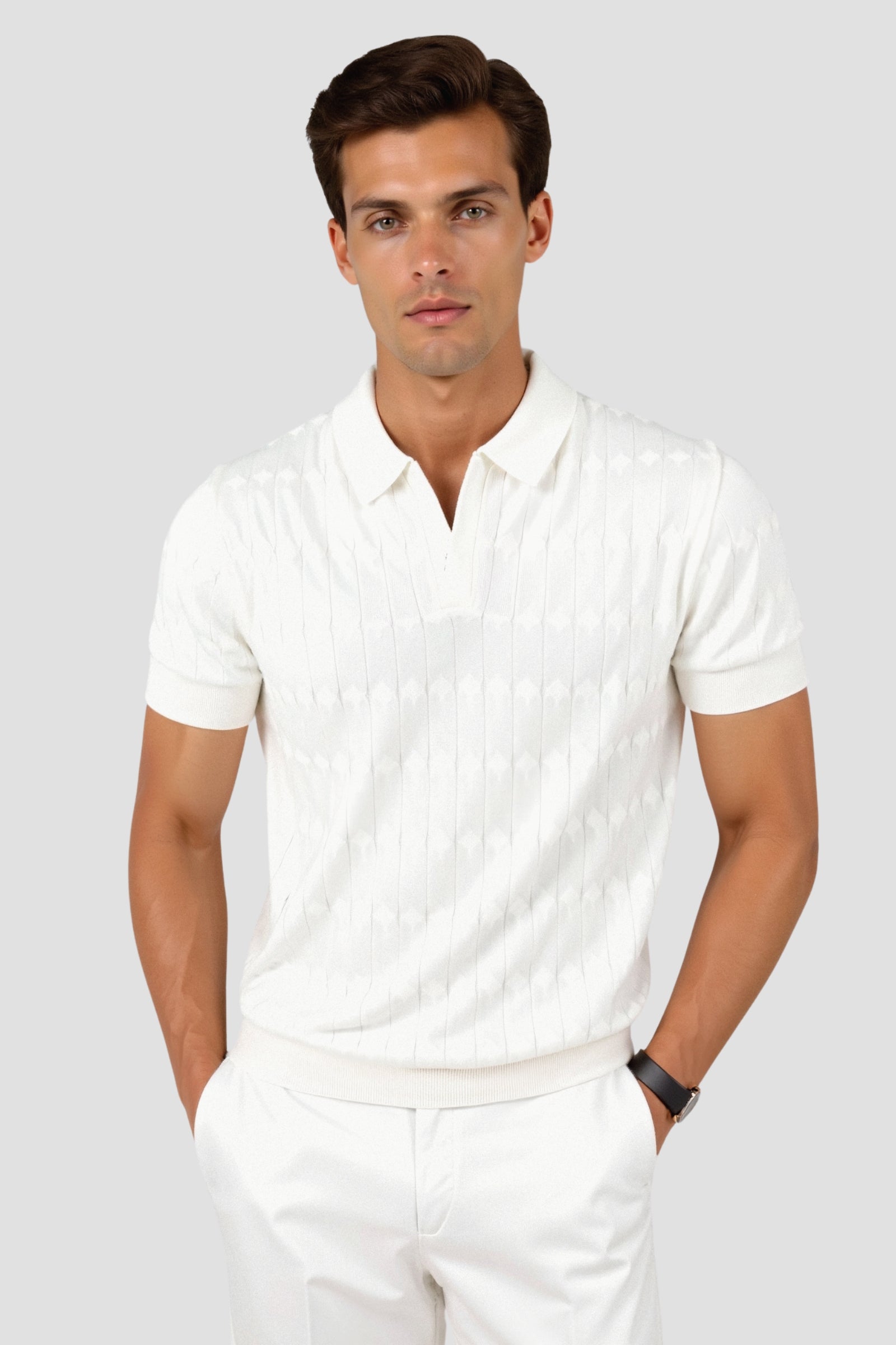 Casual Summer Short Sleeve Polo Shirt for Men