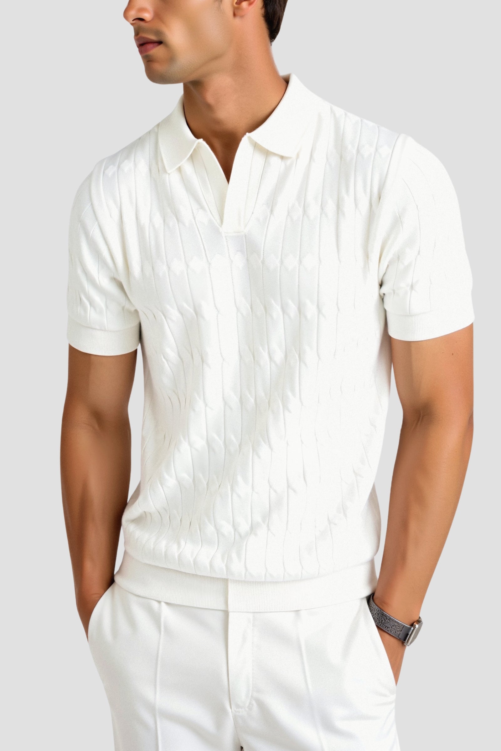 Casual Summer Short Sleeve Polo Shirt for Men
