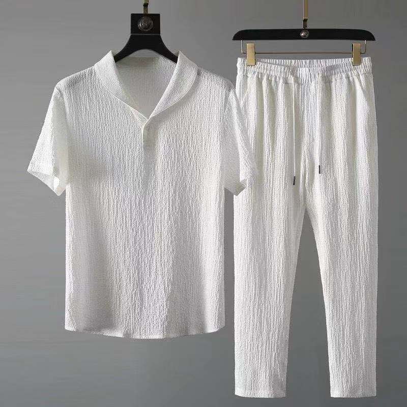Men's Stylish Linen Summer Co-Ord Set