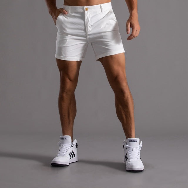 MEN'S COTTON CHINO SHORTS FOR SUMMER