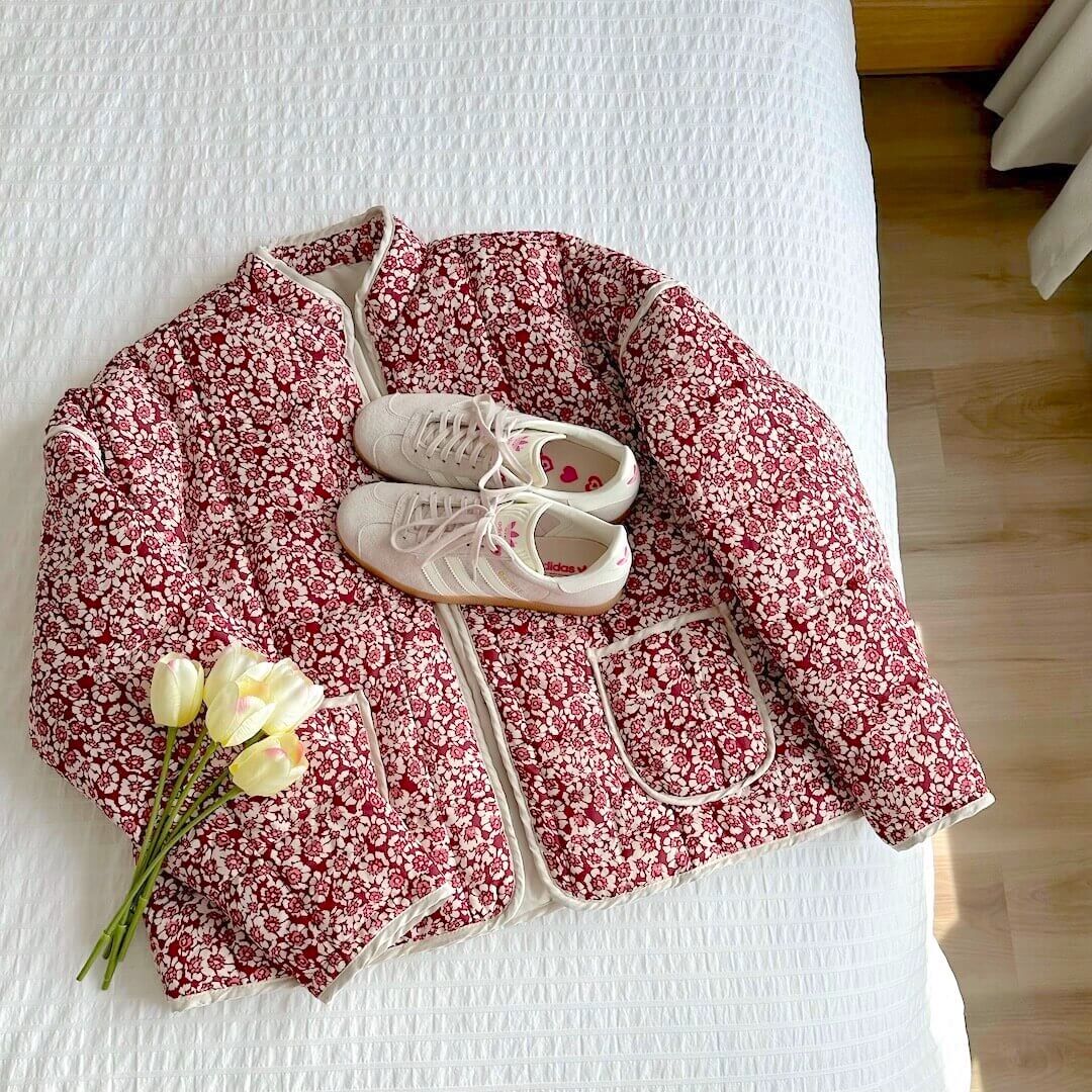 LILY FLORAL OVERSIZED JACKET FOR WOMEN