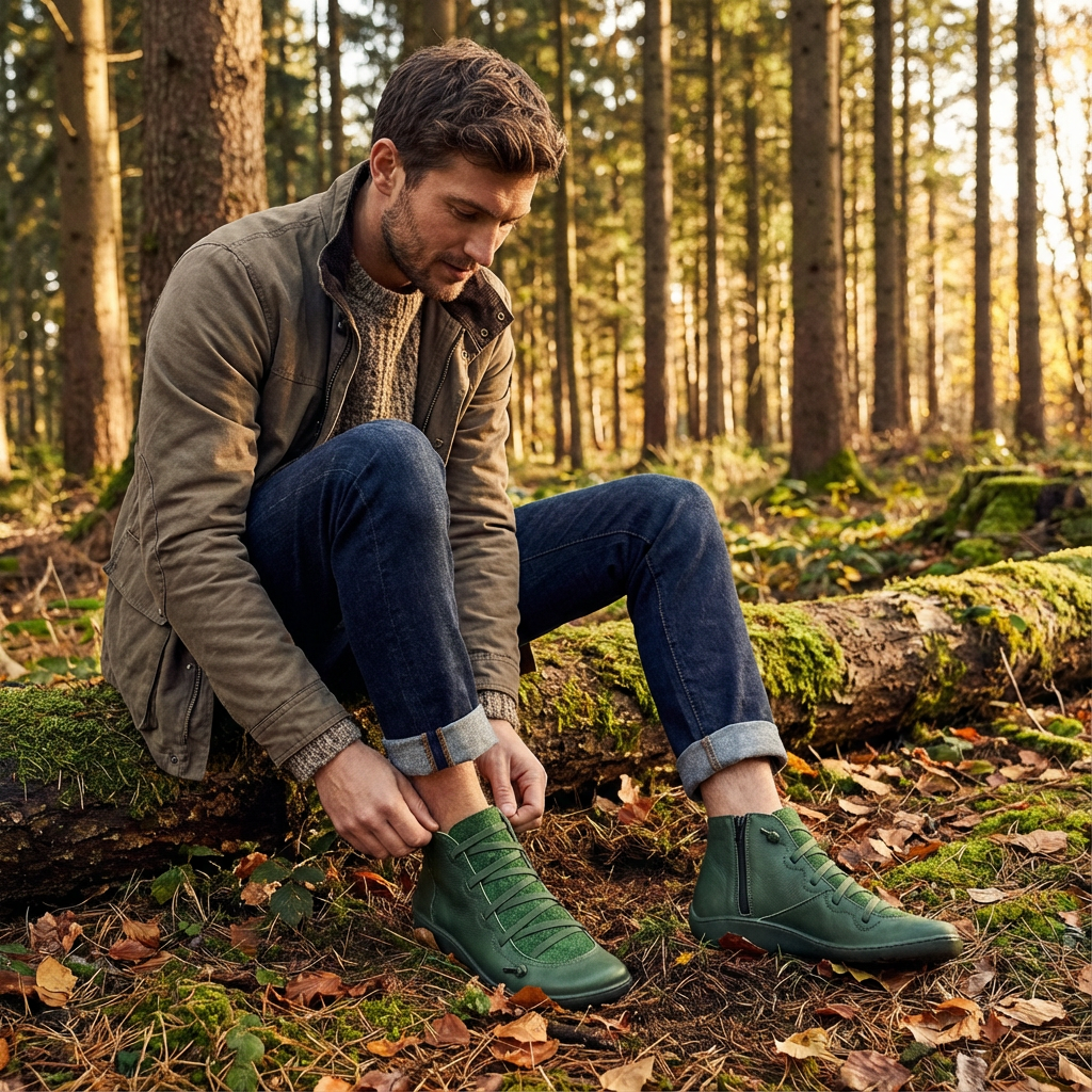 Ty | Men's Lace-Up Ankle Boots