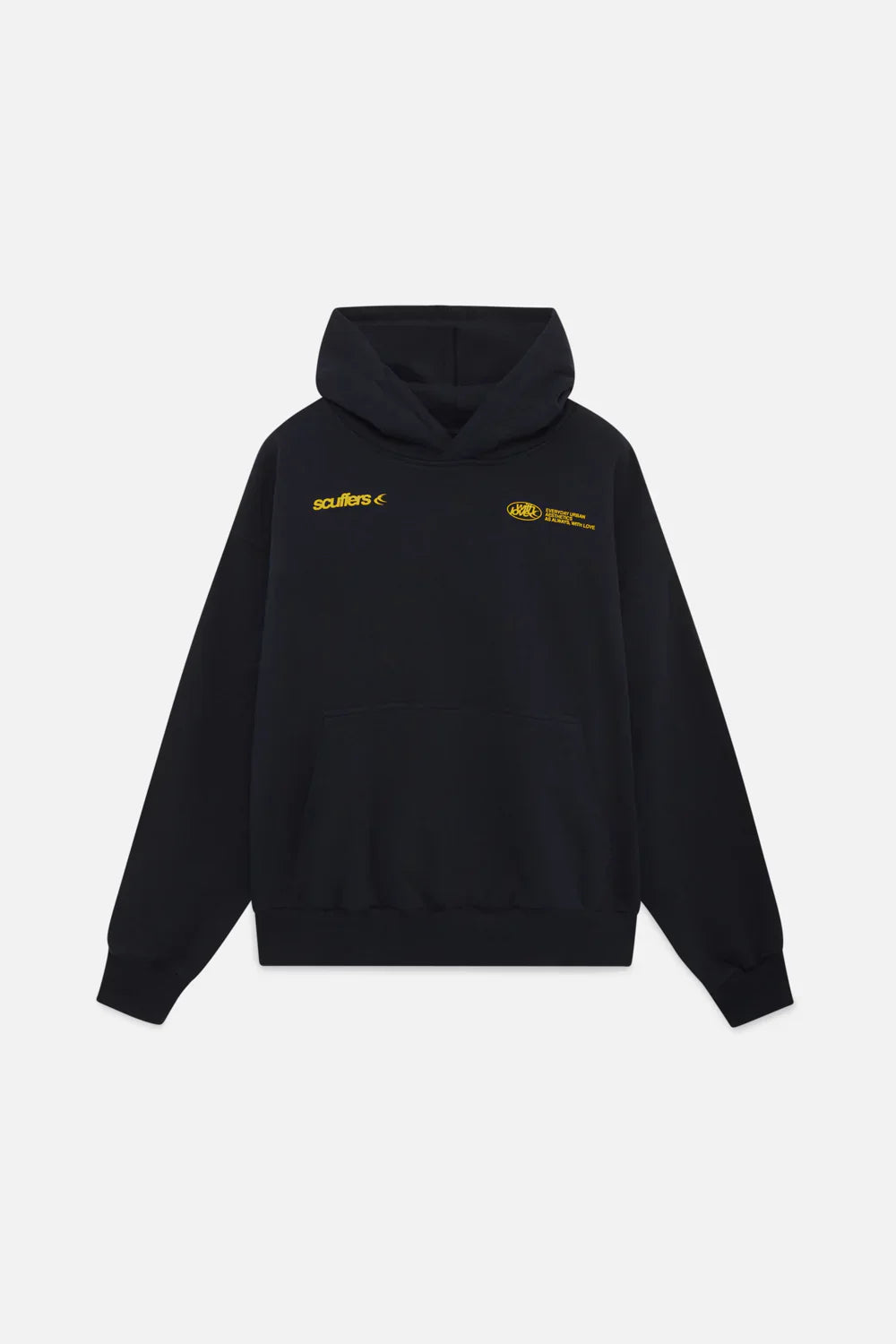 Unisex Hoodie With Kangaroo Front Pocket | Oversize