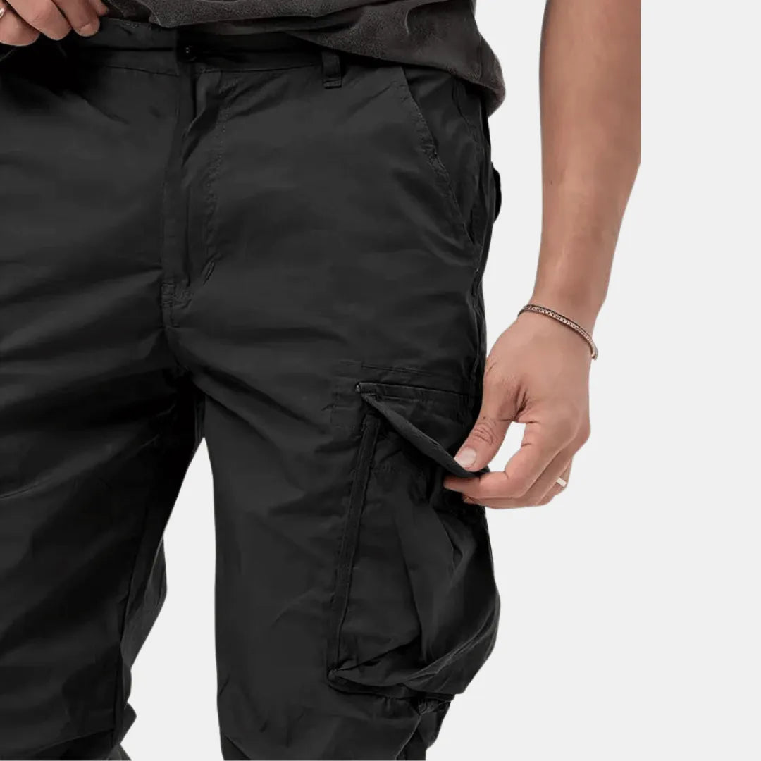 Men's Casual Cargo Jogger Pants With Multi-pocket Design