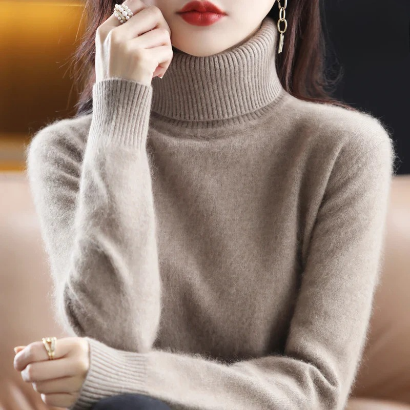 Women’s Winter Jumper With Roll Neck | Soft Knit Style