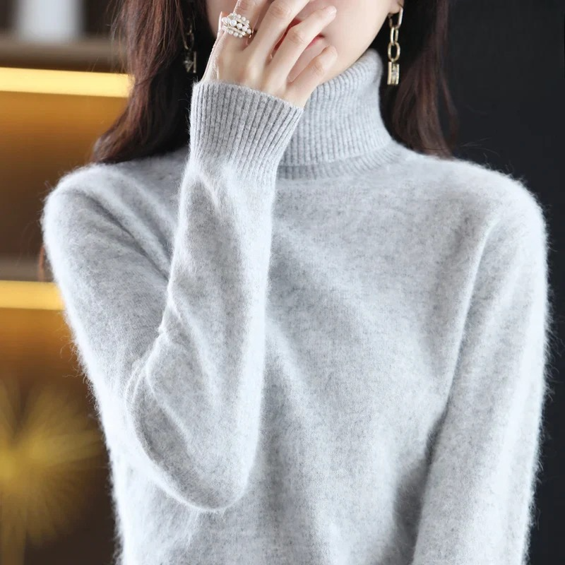 Women’s Winter Jumper With Roll Neck | Soft Knit Style