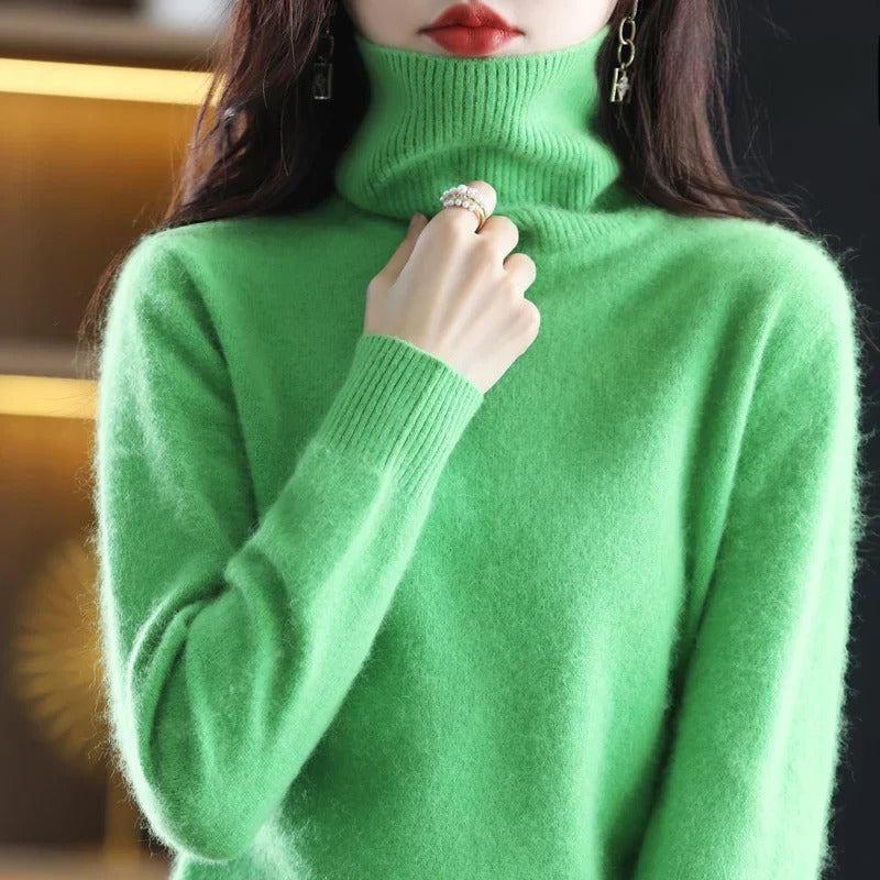 Women’s Winter Jumper With Roll Neck | Soft Knit Style